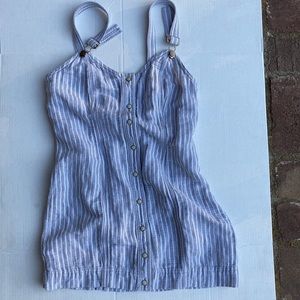 Women’s Free People Living Color Stripe Mini Dress